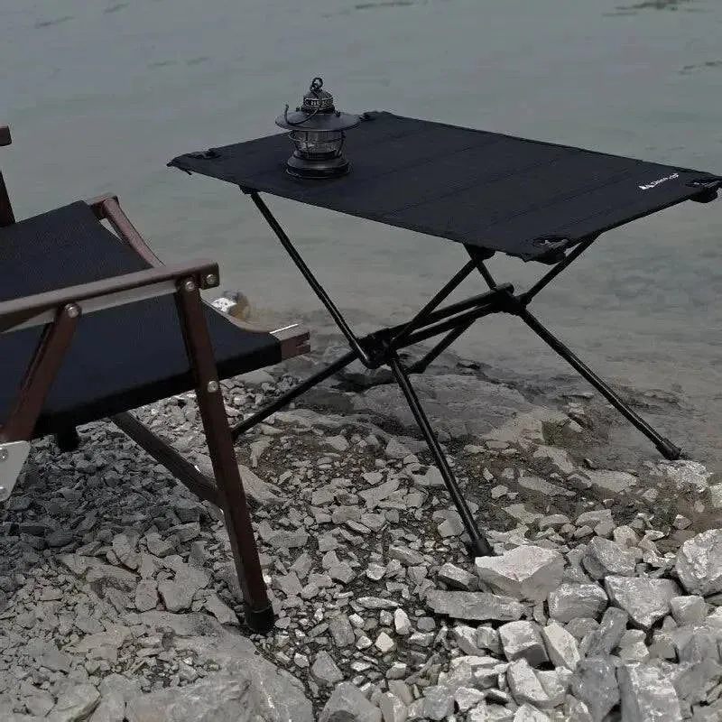 ShineTrip Outdoor Portable Cloth Folding Table Multifunctional Aluminum Alloy Picnic Camping Lightweight Table ﻿