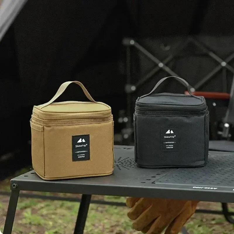 Shinetrip Outdoor Seasoning Bottle Set Storage Bag Portable Sealing Oil Bottle Combination Set Travel BBQ Camping Supplies