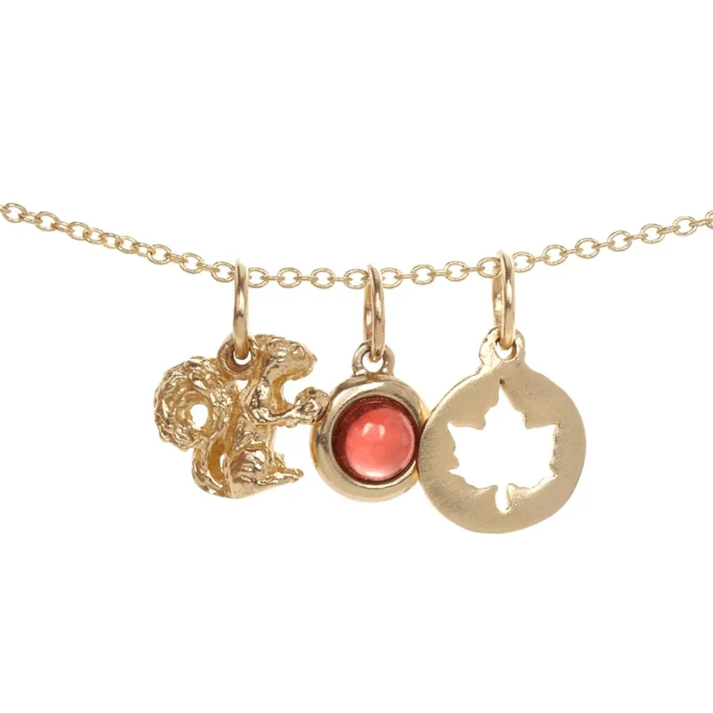 Squirrel Mini Charm