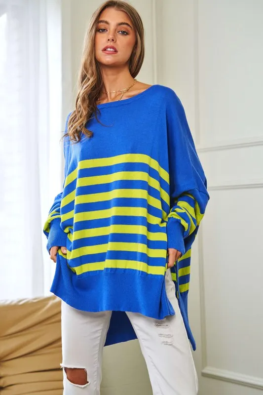 Striped Sweater by Davi and Dani
