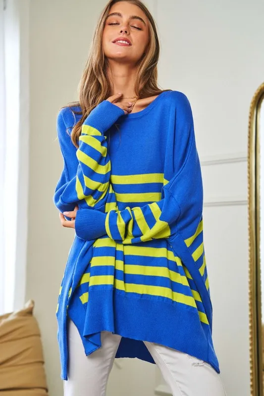 Striped Sweater by Davi and Dani