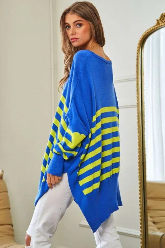 Striped Sweater by Davi and Dani