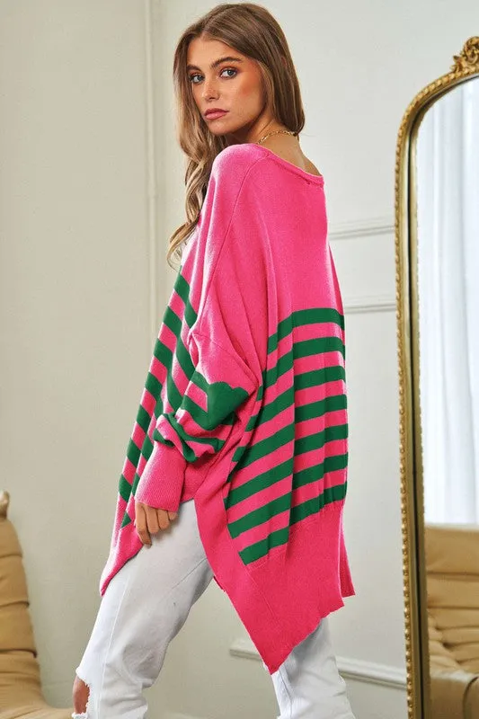 Striped Sweater by Davi and Dani