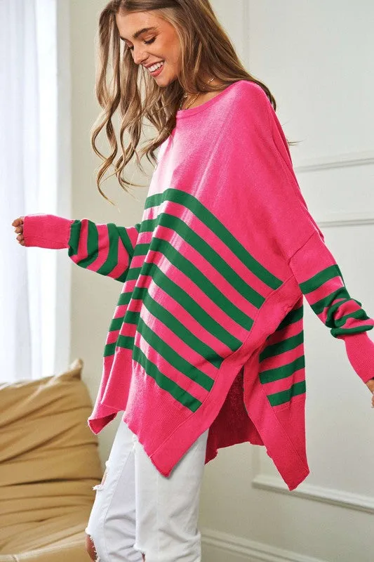 Striped Sweater by Davi and Dani