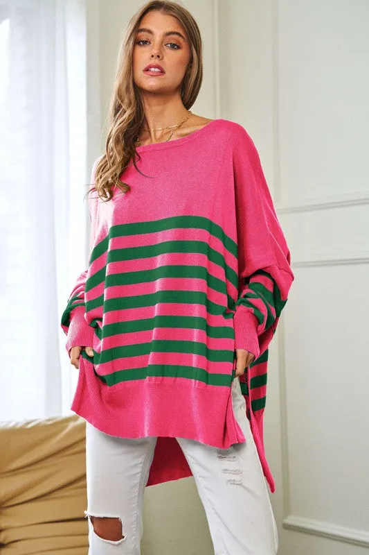 Striped Sweater by Davi and Dani