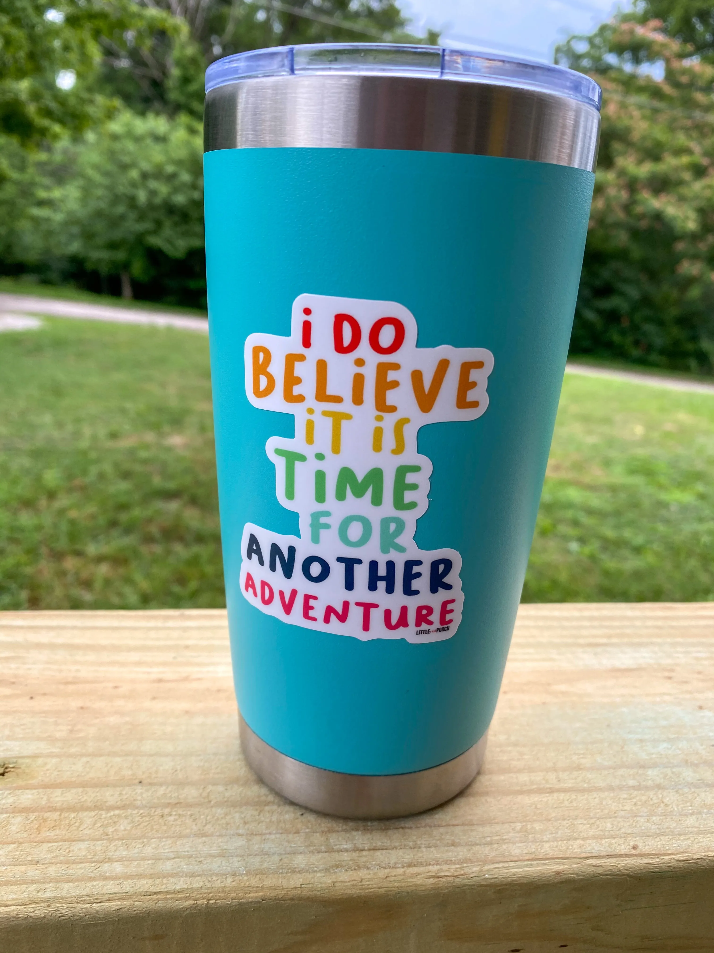 Time For Another Adventure Vinyl Sticker