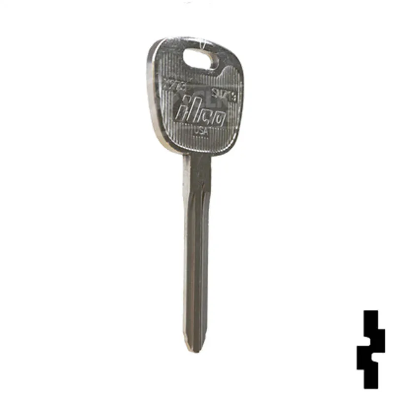 Uncut Key Blank | Suzuki Motorcycle | X273 ( SUZ19 )