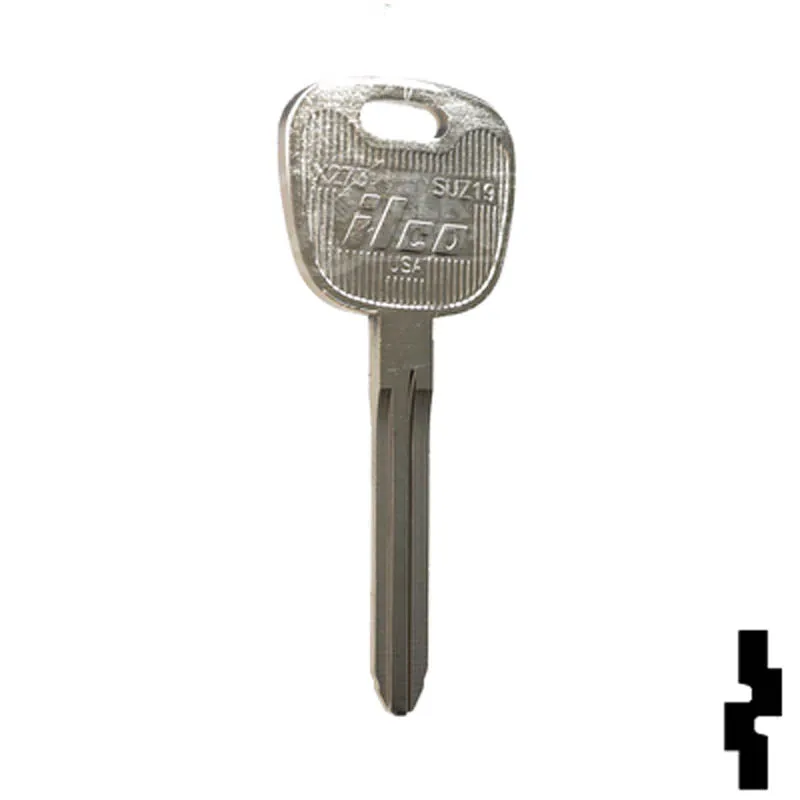 Uncut Key Blank | Suzuki Motorcycle | X273 ( SUZ19 )
