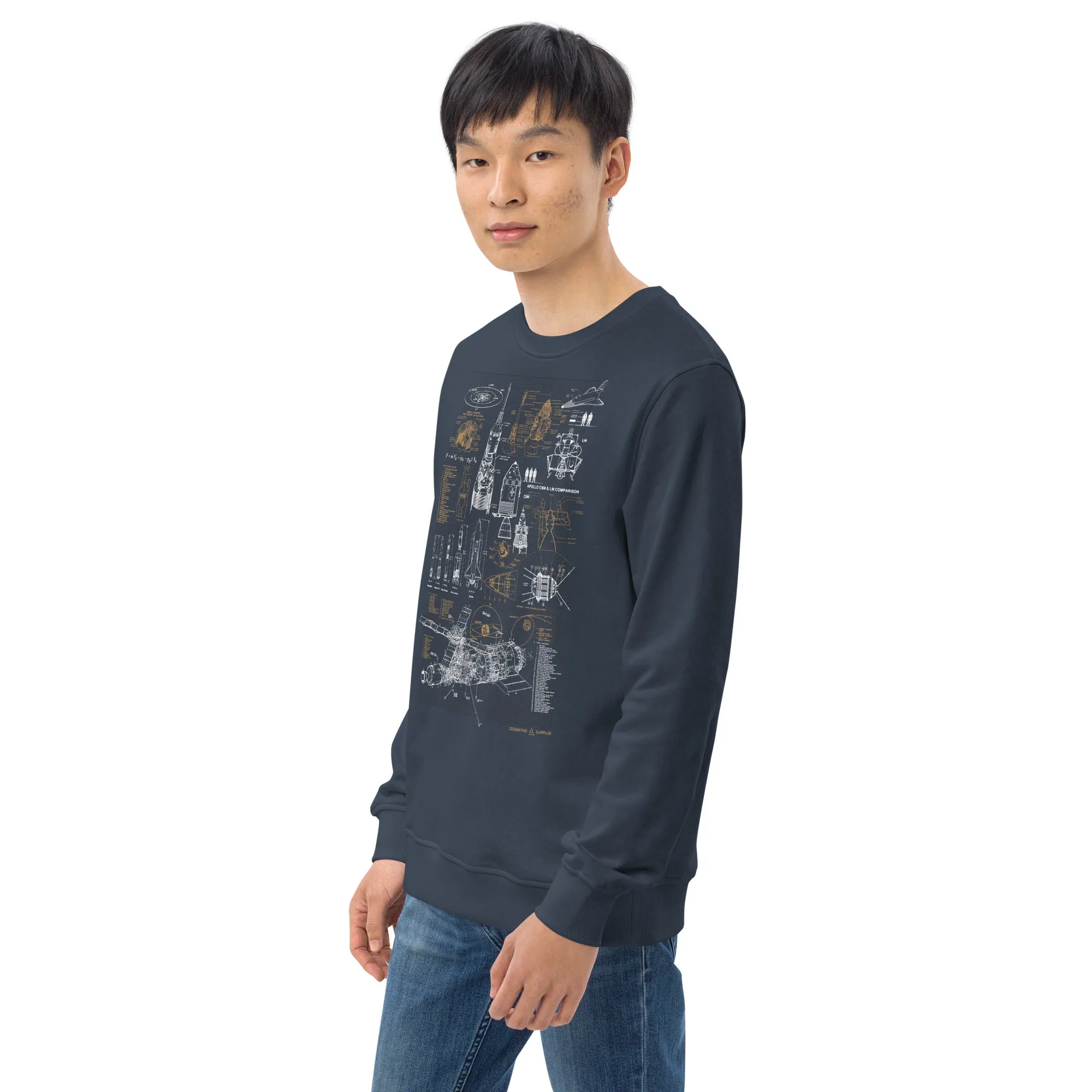 Vintage Rocketry Sweatshirt - Organic