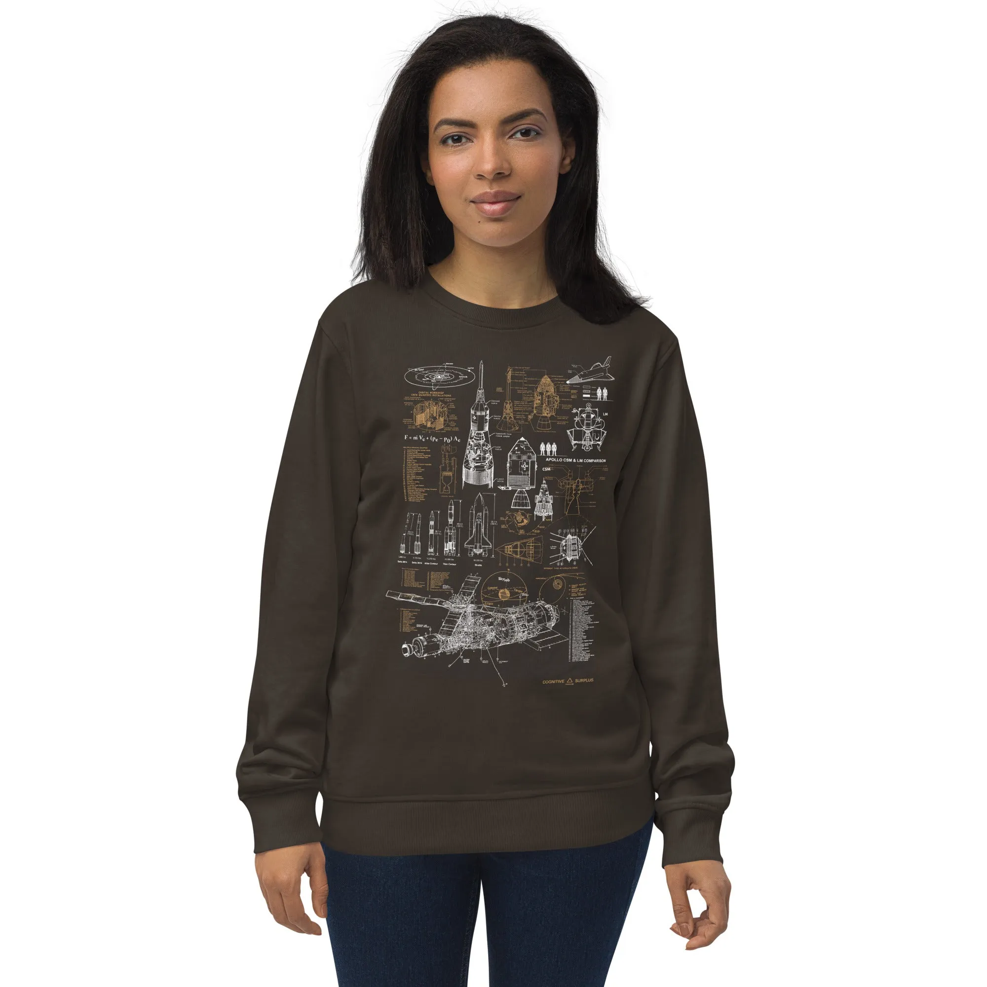 Vintage Rocketry Sweatshirt - Organic