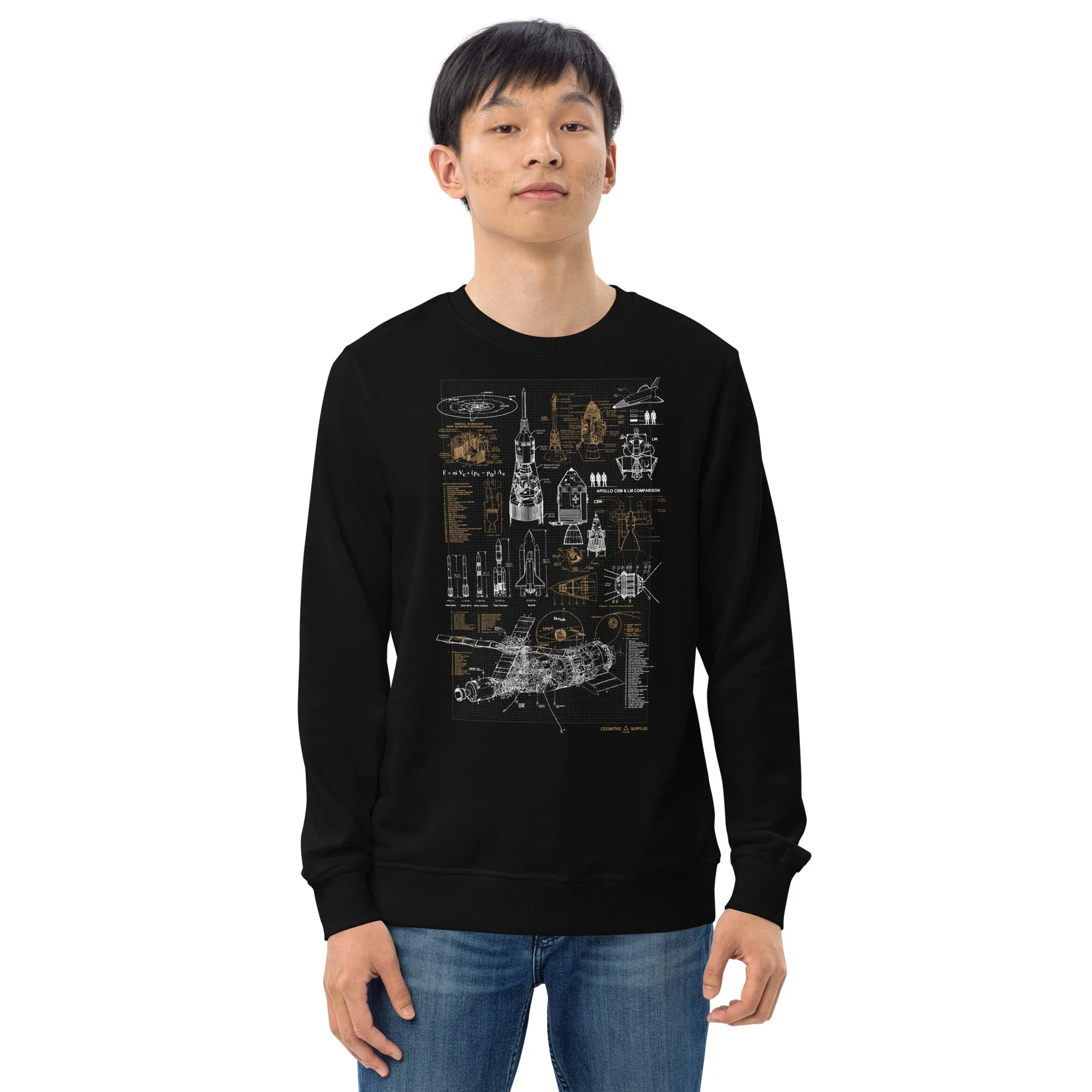 Vintage Rocketry Sweatshirt - Organic