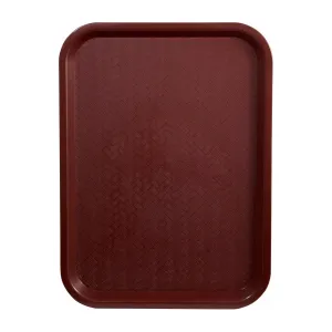 Winco FFT-1216U Fast Food Tray, 12" x 16", Burgundy